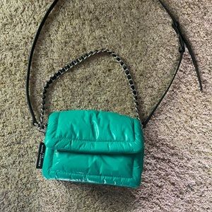 Marc Jacobs Mini Pillow bag in emerald